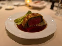 Briarhurst Manor signature dishes Beef Wellington
Rack of Lamb
Escargot